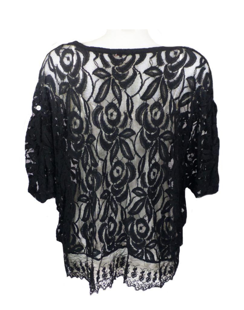 Giuliana Black Lace Back - Fashion Fix Online