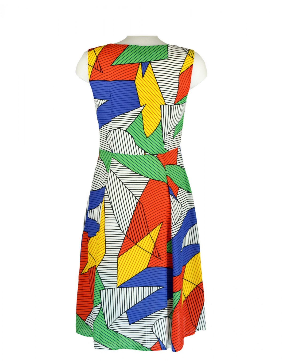 Sweet Miss Bright Abstract Print Dress - Fashion Fix Online