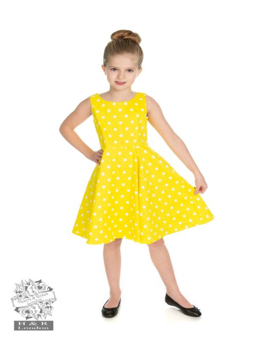 yellow dress for kids