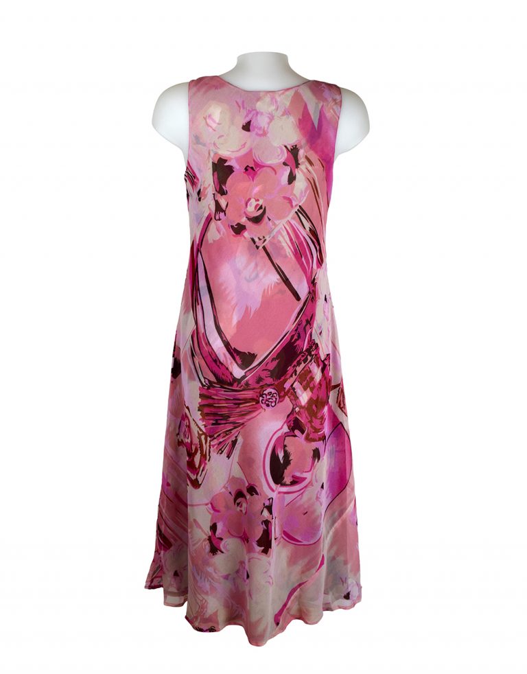 Paramour Reversible 2 In 1 Sleeveless Dress Pink - Fashion Fix Online