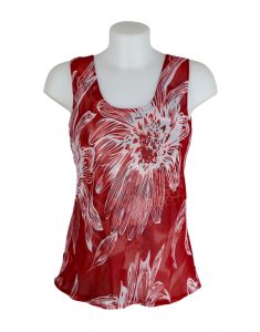 Paramour Reversible 2 in 1 Sleeveless Top Red - Fashion Fix Online